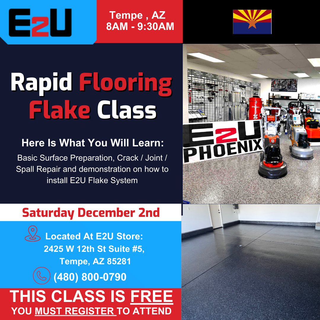 Rapid Flooring Flake Class -12/2/23